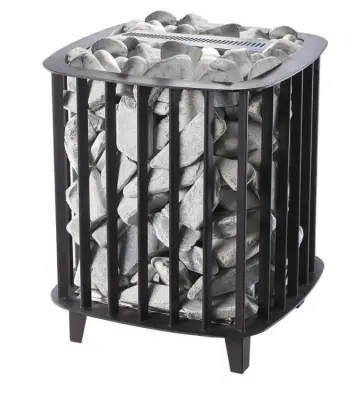 Фото Паротермальная печь Премьера Руса 12 кВт (с парогенератором) в магазине Woodson