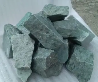 Камень Жадеит колотый средний 20 кг (Хакасия) мешок