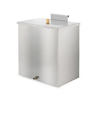 Бак нерж. навесной 61л (AISI 439) для печи Русичъ 22 «АКВА» Бак нерж. навесной 61л (AISI 439) для печи Русичъ 22 «АКВА»