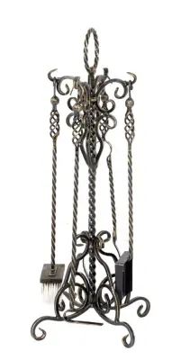 Набор каминный Везувий Кованый N110Ч Набор каминный Везувий Кованый N110Ч