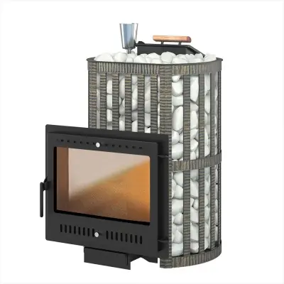 Фото Печь ВЕЗУВИЙ Ураган Ковка 22 Панорама "М" в магазине Woodson Фото Печь ВЕЗУВИЙ Ураган Ковка 22 Панорама "М" в магазине Woodson