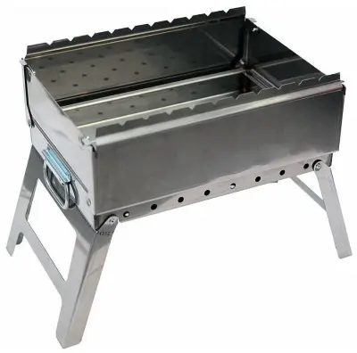 Мангал "СИБИРЬ-10 Н" складной нержавеющая сталь Мангал "СИБИРЬ-10 Н" складной нержавеющая сталь