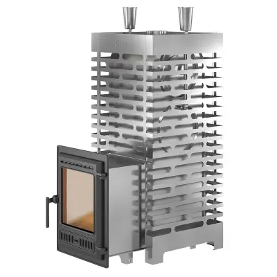 Фото Печь для бани ASTON 38 INOX (320) Long в магазине Woodson