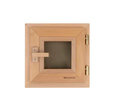 Окно Woodson 30*30, стекло бронза, ольха Окно Woodson 30*30, стекло бронза, ольха
