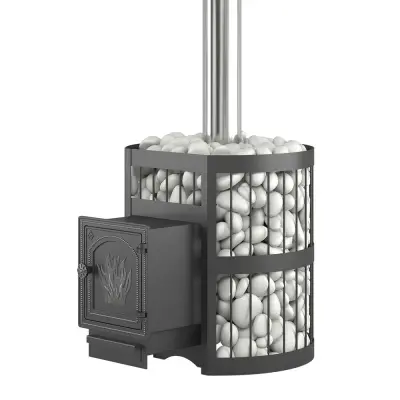 Фото Чугунная печь для бани ЭТНА Стандарт 18 (ДТ-4) в магазине Woodson