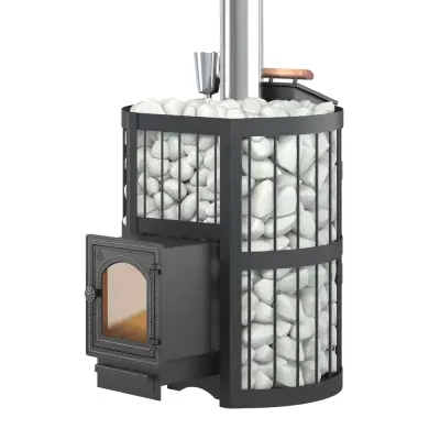 Фото Чугунная печь для бани ЭТНА Стандарт 24 (ДТ-4С) Закрытая каменка в магазине Woodson Фото Чугунная печь для бани ЭТНА Стандарт 24 (ДТ-4С) Закрытая каменка в магазине Woodson