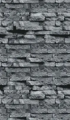 Плита ДЕКОР Серый камень №1008 Вертикаль 9мм (1200х600)