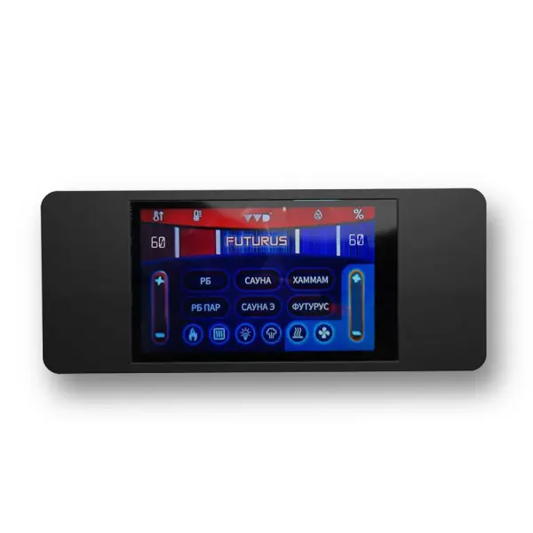 Фото ЭП ГПП 16кВт/380 ПАРиЖАР Футурус (пироксенит BLACK)+ ПУ ВВД-10ПРО в магазине Woodson