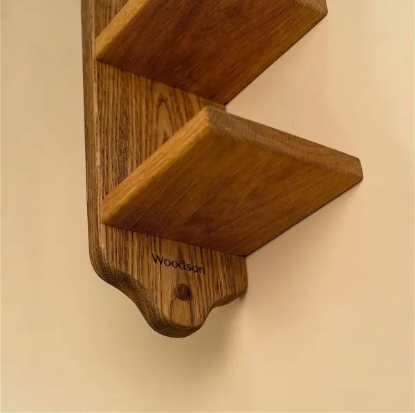 Полка для полотенец Woodson M4, дуб Полка для полотенец Woodson M4, дуб