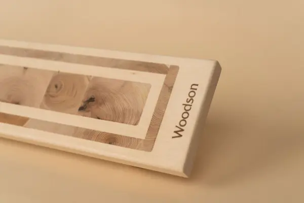 Светильник Woodson FIJI Line угловой со светодиодной лентой, Липа (24V)