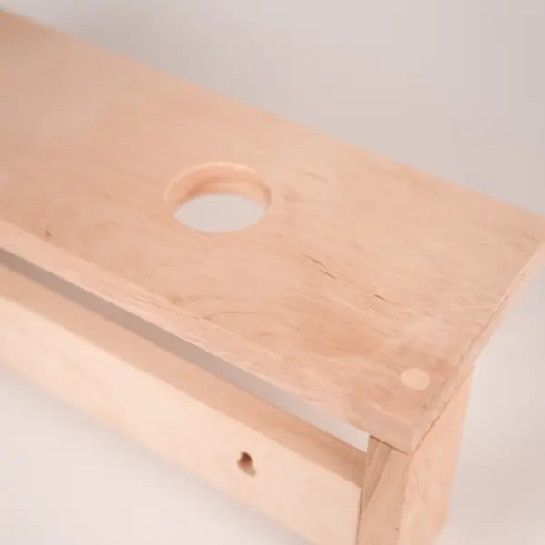 Полка для трав и веников Левада, ольха, 2 отверстия