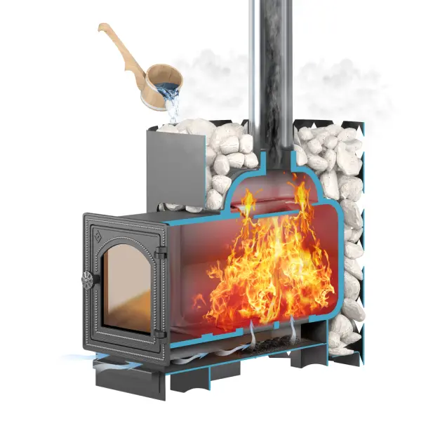 Фото Чугунная печь для бани ЭТНА Стандарт 24 (ДТ-4С) б/в в магазине Woodson Фото Чугунная печь для бани ЭТНА Стандарт 24 (ДТ-4С) б/в в магазине Woodson