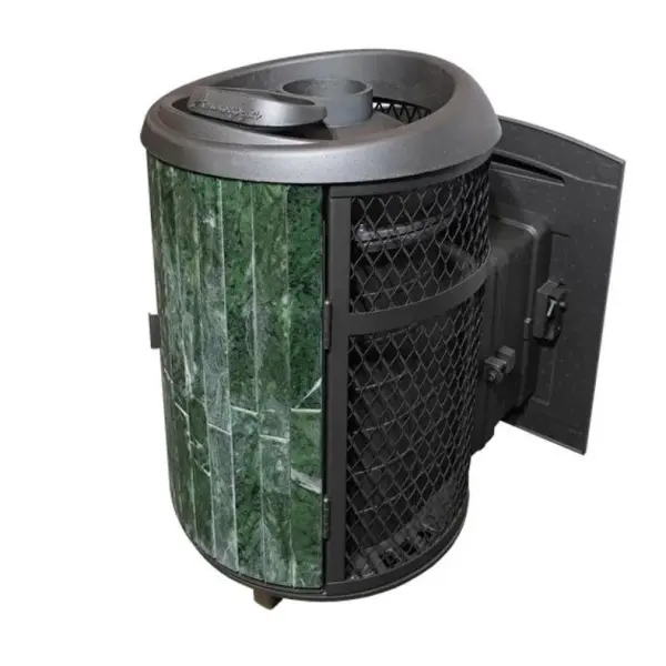 Фото Печь банная "Атмосфера L" комбинированная сетка-ламель "Змеевик" наборный в магазине Woodson