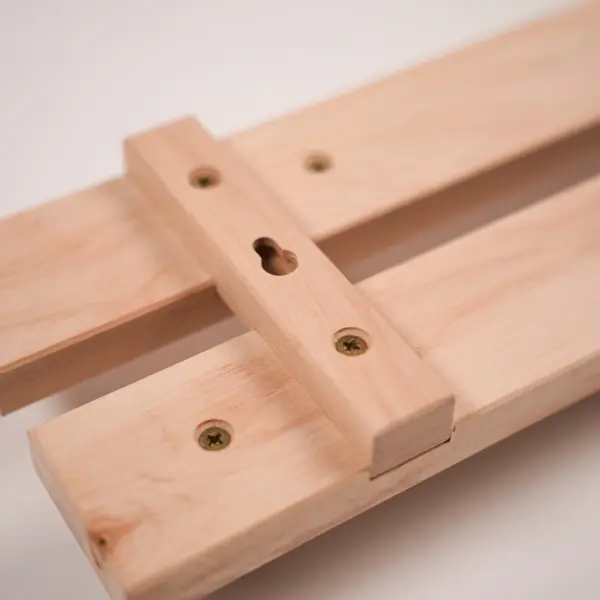 Вешалка настенная Левада Д7, ольха, 2 ряда