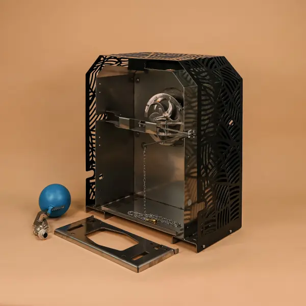 Обливное устройство КАСКАД 30/2026 с кожухом Модерн черный