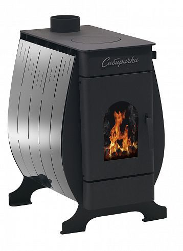 Фото Печь воздухогрейная "Сибирячка" 12 кВт. Кожух из нержавеющей стали в магазине Woodson Фото Печь воздухогрейная "Сибирячка" 12 кВт. Кожух из нержавеющей стали в магазине Woodson