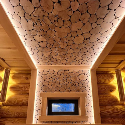 Панно "Можжевельник" с подсветкой, наличник Липа, без светодиодной ленты Панно "Можжевельник" с подсветкой, наличник Липа, без светодиодной ленты