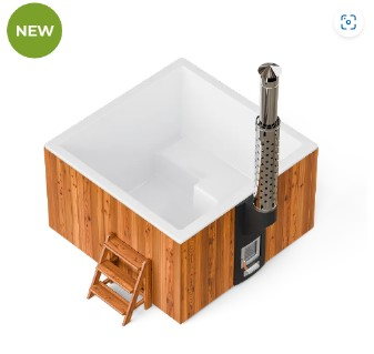 Купель композитная ELITE QUATTRO 180 с подогревом (термососна)