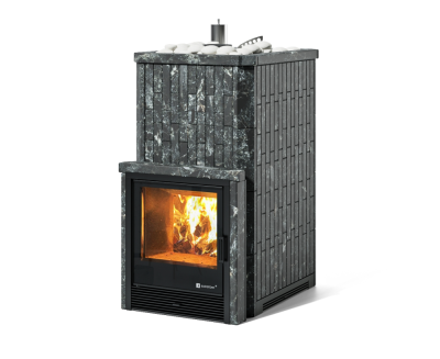 Фото Печь Изистим Южная 22 с топкой из парной  - Камень Пироксенит в магазине Woodson Фото Печь Изистим Южная 22 с топкой из парной  - Камень Пироксенит в магазине Woodson