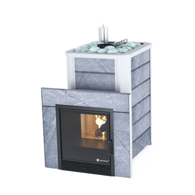 Фото Печь Изистим Ялта 15 - Камень талькохлорит в магазине Woodson Фото Печь Изистим Ялта 15 - Камень талькохлорит в магазине Woodson