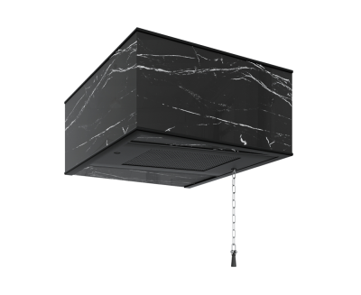 Обливное устройство КАСКАД 30 / с кожухом из керамики Черный