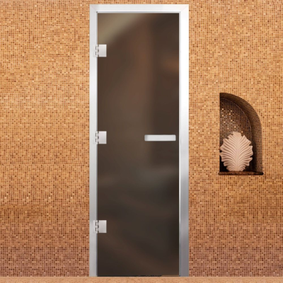 Дверь Престиж 60G Бронза Matelux 1900*700 L, без порога