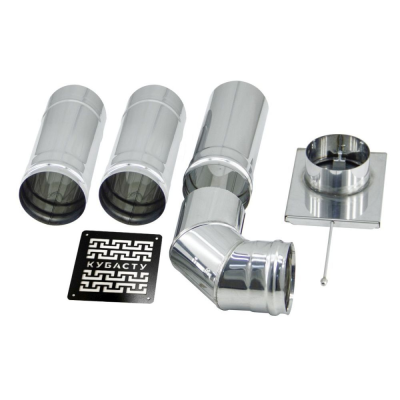 Приточная вентиляция для печи КуБасту мини