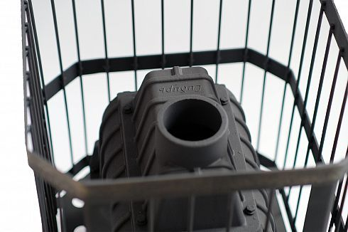 Фото Печь банная чугунная "Сибирь-20". Панорамная дверца (Сетка) в магазине Woodson Фото Печь банная чугунная "Сибирь-20". Панорамная дверца (Сетка) в магазине Woodson