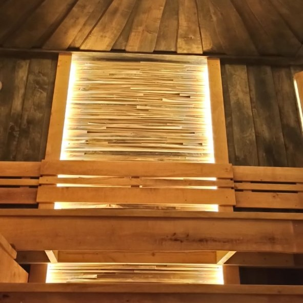 Панно "Рваное Дерево" Липа без коры Панно "Рваное Дерево" Липа без коры