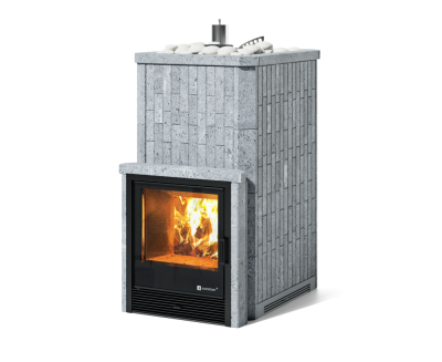 Фото Печь Изистим Южная 22 с топкой из парной  - Камень Талькохлорит в магазине Woodson Фото Печь Изистим Южная 22 с топкой из парной  - Камень Талькохлорит в магазине Woodson