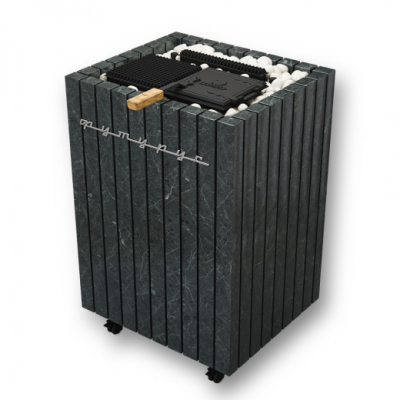 Фото ЭП ГПП 12кВт/380 ПАРиЖАР Футурус (пироксенит BLACK)+ ПУ ВВД-10ПРО в магазине Woodson