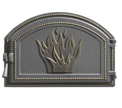 Дверка ВЕЗУВИЙ каминная 223 (Бронза)