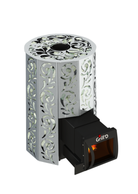 Фото Дровяная банная печь Grill'D Violet 200 Long Pro в магазине Woodson