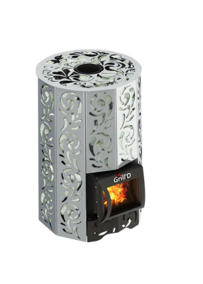 Фото Дровяная банная печь Grill'D Violet 200 Short Pro в магазине Woodson