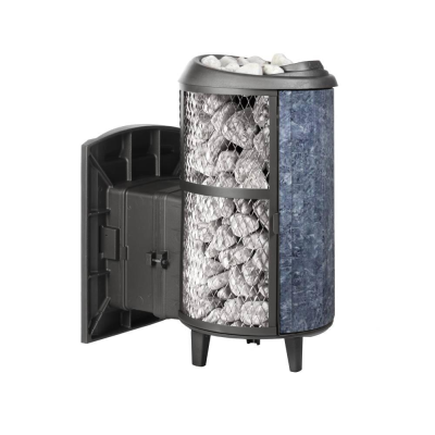 Фото Печь банная "Атмосфера L" комбинированная сетка-ламель "Талькохлорит" в магазине Woodson