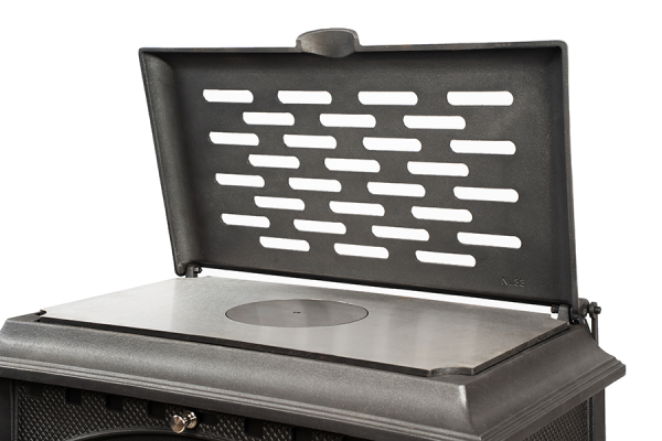 Фото Печь чугунная JAZZ II (с варочной поверхностью) в магазине Woodson Фото Печь чугунная JAZZ II (с варочной поверхностью) в магазине Woodson