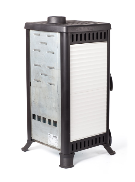 Фото Печь чугунная KLEMENS I белый в магазине Woodson Фото Печь чугунная KLEMENS I белый в магазине Woodson