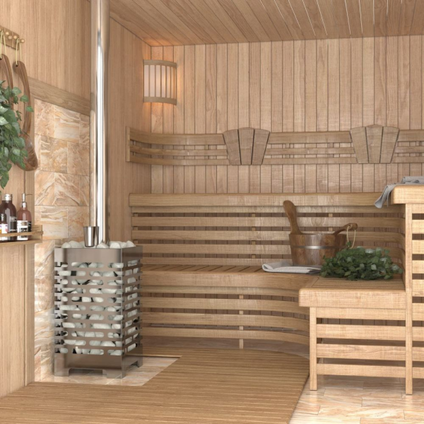 Фото Печь для бани ASTON 12 НЕРЖ. в магазине Woodson