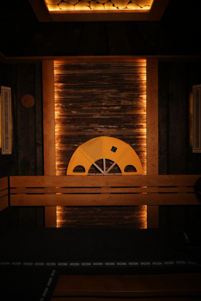 Веер Woodson Арома, оранжевый