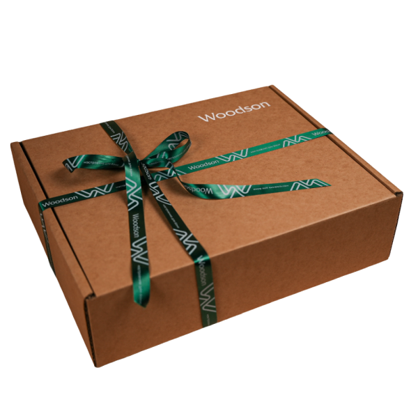 Подарочная упаковка Woodson  с лентой