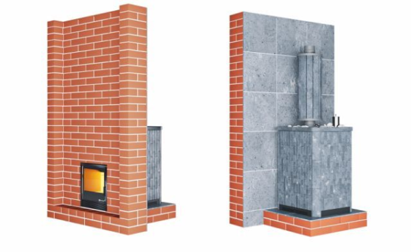 Фото Печь Изистим Южная 22 - Камень Змеевик в магазине Woodson