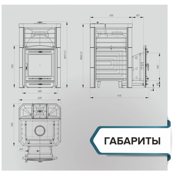 Фото Печь банная «Эйфория 45» сетка в магазине Woodson Фото Печь банная «Эйфория 45» сетка в магазине Woodson