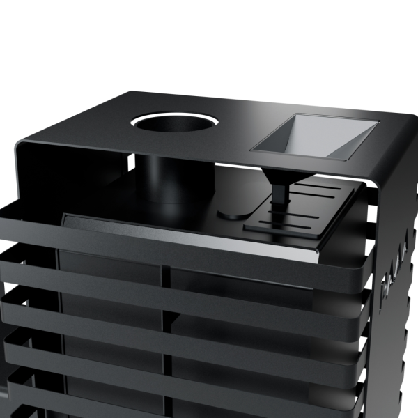 Фото Печь банная "РАДА ТЕРМА 2026" ЗК 6мм 16L, дверца со стеклом в магазине Woodson