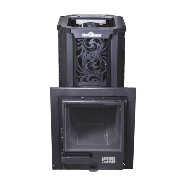 Фото Печь банная HARD 30L "Хохлома" Панорама в магазине Woodson