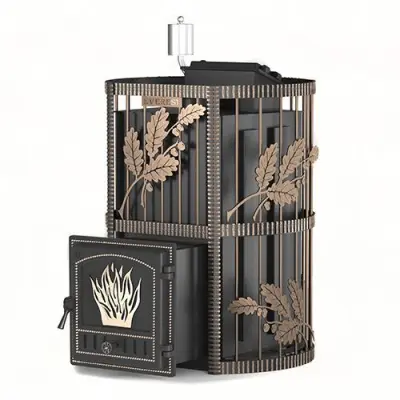 Фото Печь для бани Эверест INOX 28 (281) Ковка (AISI 430) в магазине Woodson Фото Печь для бани Эверест INOX 28 (281) Ковка (AISI 430) в магазине Woodson