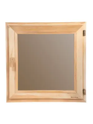 Окно Woodson 60*60, стекло бронза, ольха