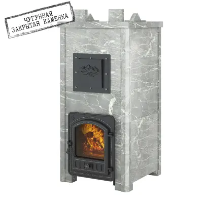 Фото Печь Эверест "Легкий пар Профи" каменка из чугуна, Талькохлорит, S-50 мм Б/В в магазине Woodson Фото Печь Эверест "Легкий пар Профи" каменка из чугуна, Талькохлорит, S-50 мм Б/В в магазине Woodson