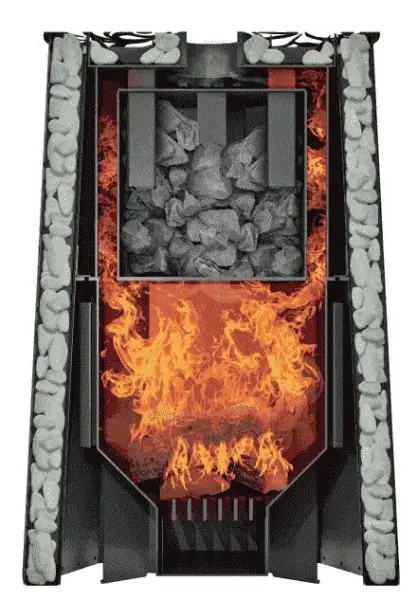 Фото Дровяная банная печь Grill'D Violet 200 Short в магазине Woodson