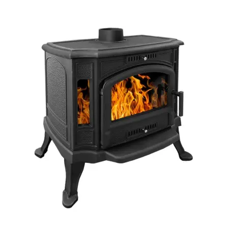 Фото Печь-камин Везувий KZ-14S "Антрацит" в магазине Woodson